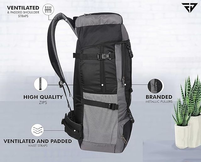 Buy Fur Jaden 53 LTR Rucksack Travel Backpack Bag for Trekking