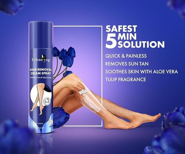 Urban Yog Hair Removal Cream Spray For Women