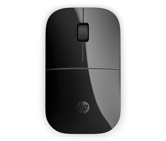 HP Z3700 Dual|Slim form with USB receiver & Bluetooth|1600 DPI Wireless Optical Mouse|2.4 GHz|Black