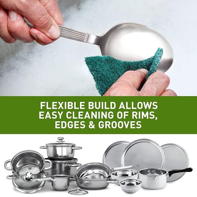 Scotch Brite Stainless Steel Scrub Pad 1 pc Combo