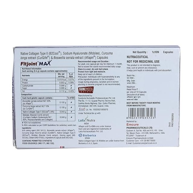 Fitjoint Max Capsule