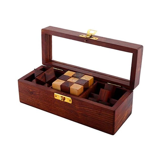 Mother Touch Toys Mini Puzzle set - 3 puzzles