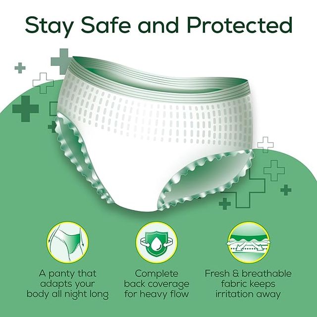 Evereve Anti Bacteria Period Panty for Girls & Women | M - L