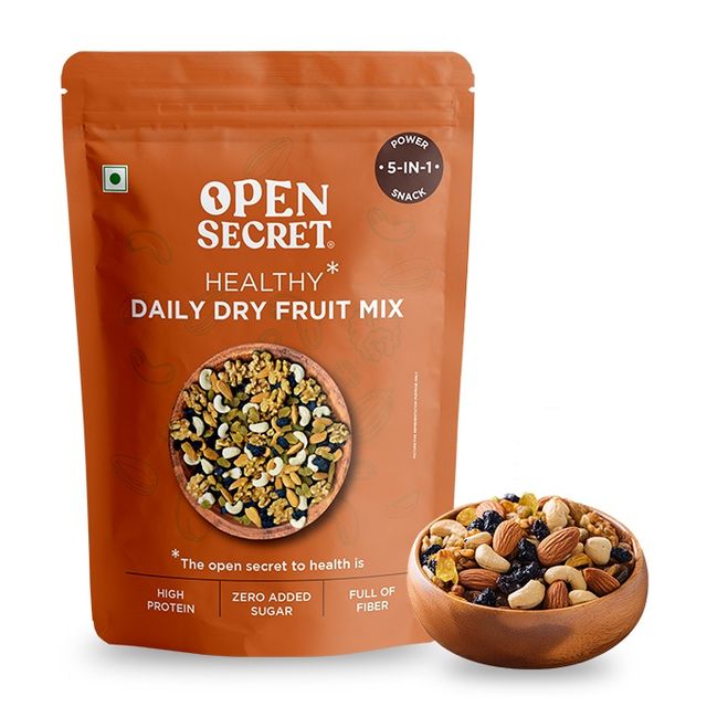 Open Secret Healthy Daily Dry Fruit Mix | 5 Superfood in 1 Mix