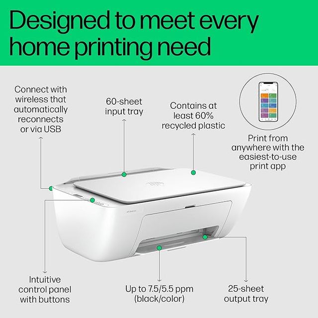 Hp Deskjet 2820 All-In-One Printer