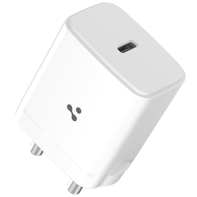 Ambrane 25W Type C Mobile Adapter, Fast Pps Type C Charging For Android & Ios (Charge 25, White)
