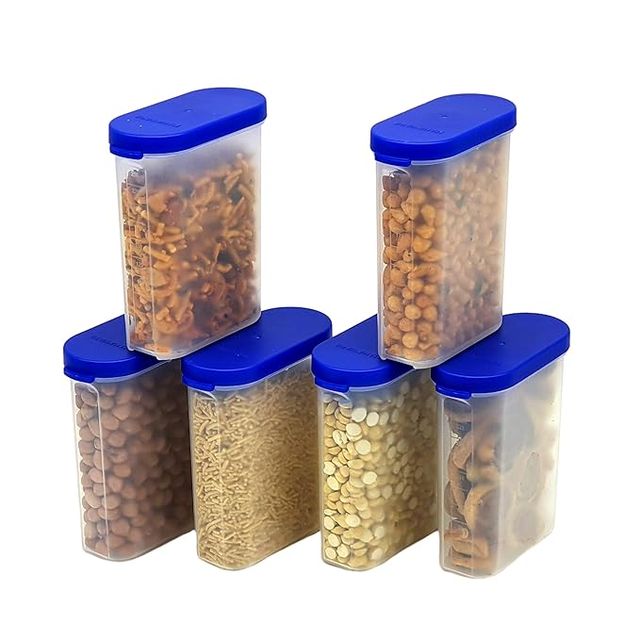 Mahaware Modular Mini Space Saver - Blue | Fridge Safe Container | 275 ml