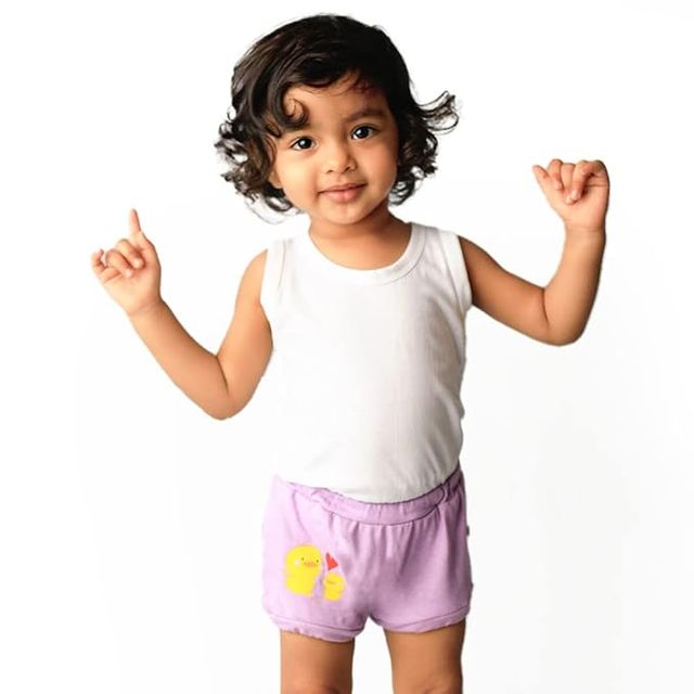 SuperBottoms BASIC Unisex Bloomer 2-3Y | 100% Pure Cotton Super Soft Innerwear