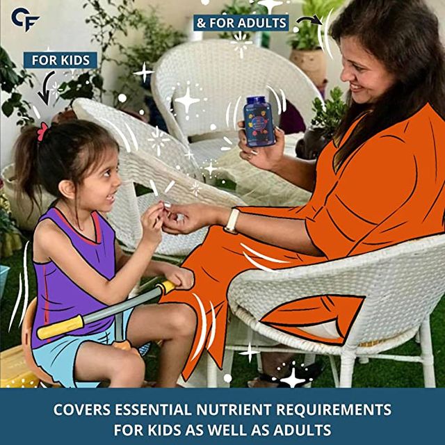 Carbamide Forte Kids Multivitamin Gummies For Immunity