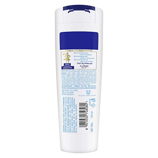 Clinic Plus Strong & Long Shampoo with Milk Proteins and Multivitamins 175 ml Combo