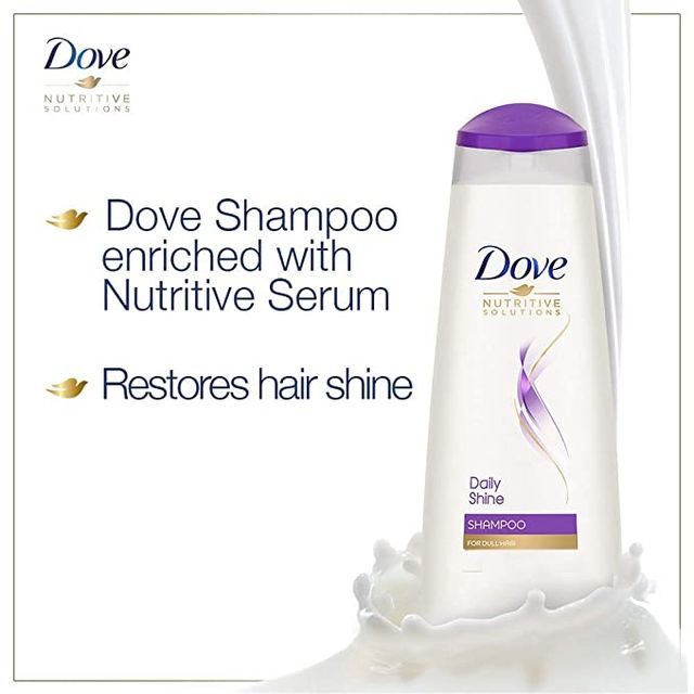 Dove Daily Shine Shampoo 180 ml Combo