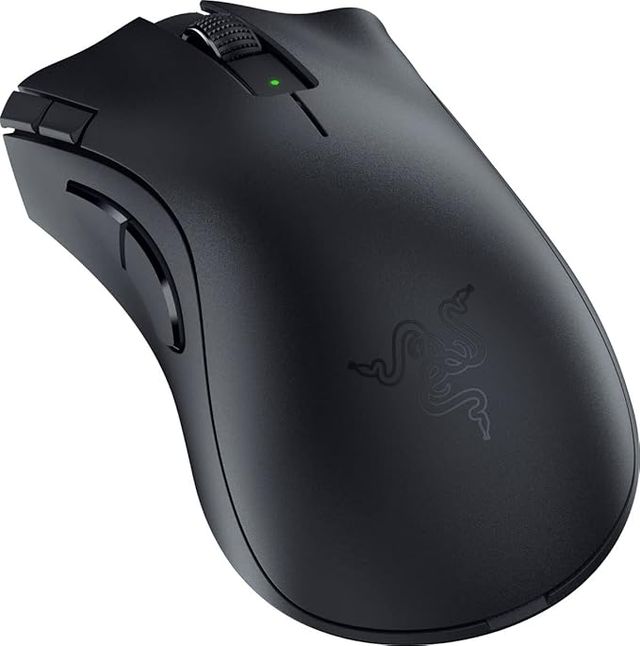 Razer Bluetooth Deathadder V2 X Hyper Speed: Ergonomic Design With 16000 Dpi - 235Hr Battery Life