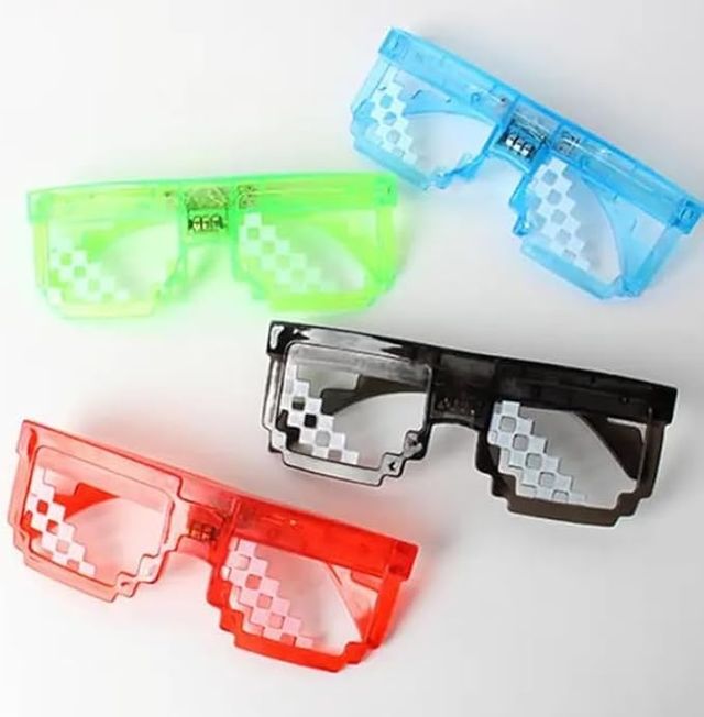 Gullak Party LED Pixel Goggle (Colour May Vary)