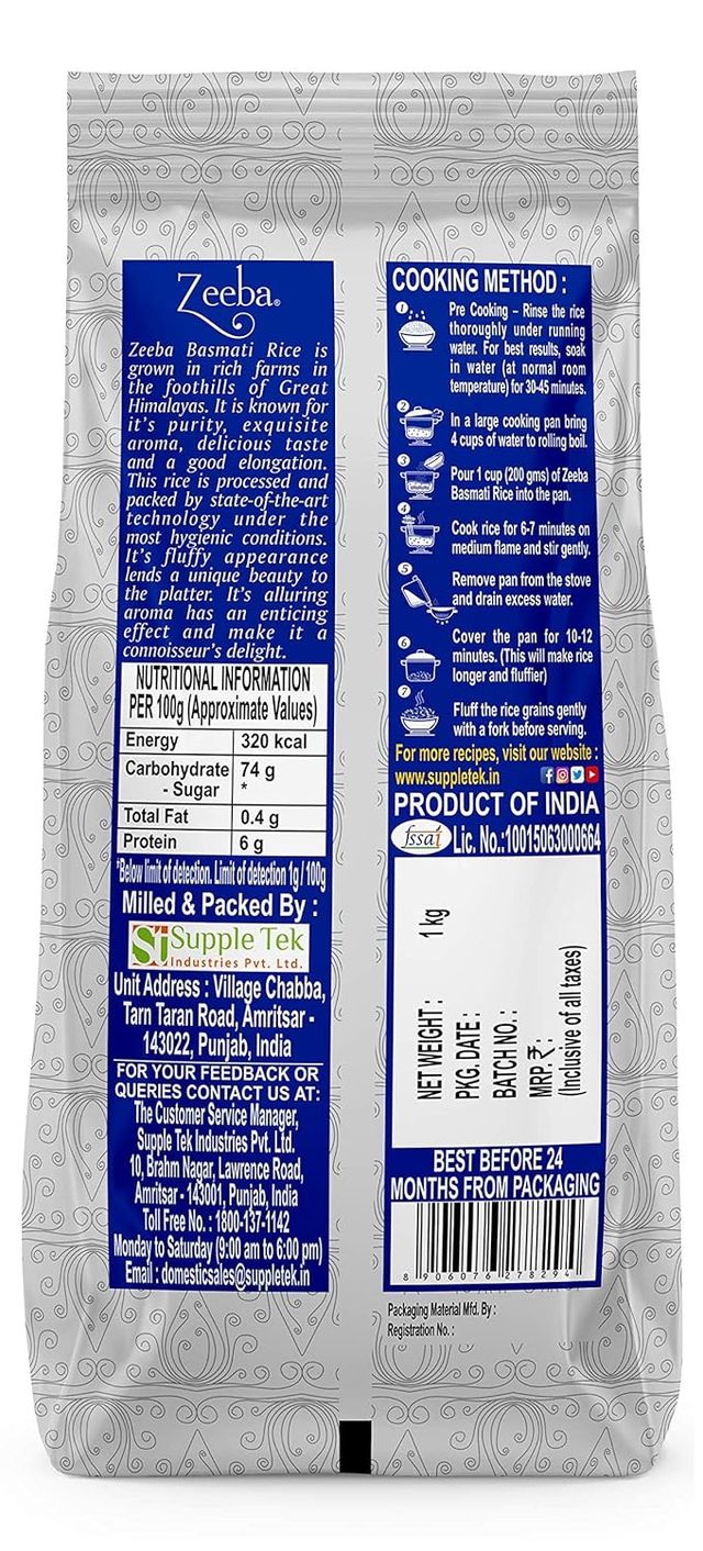 Zeeba Everyday Basmati Rice