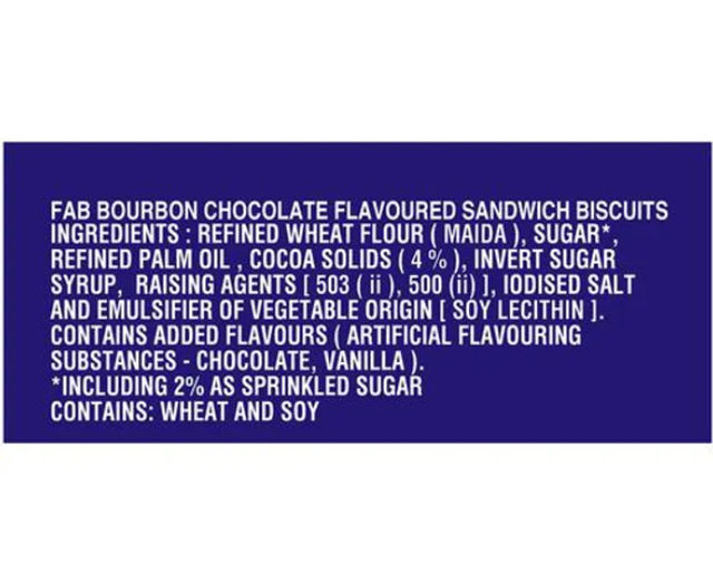 Parle Fab Bourbon 150 g Combo