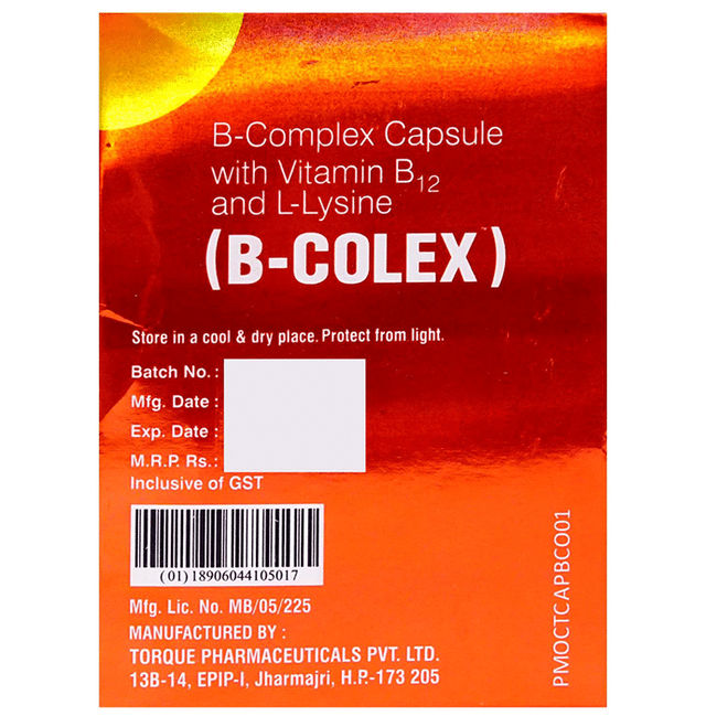 B Colex Capsule
