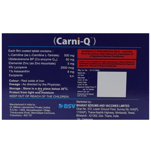 Carni Q Tablet