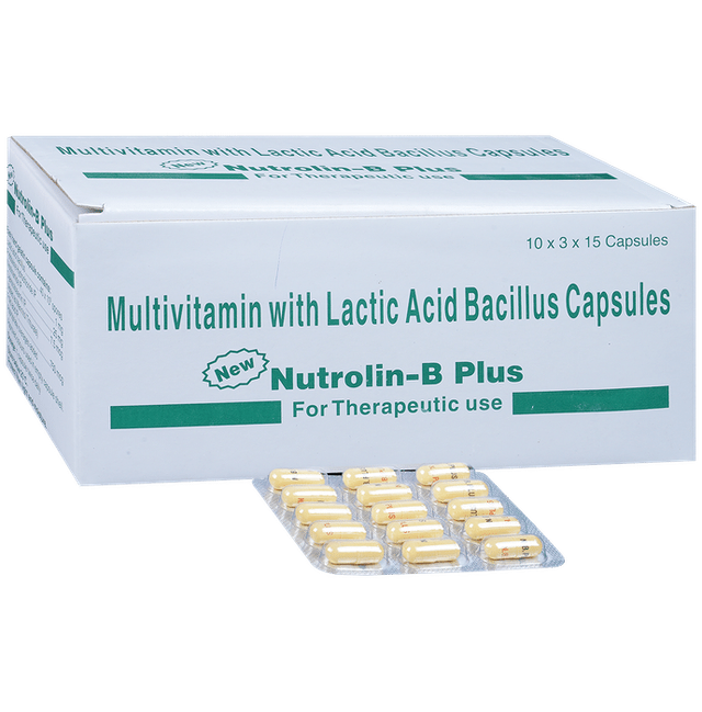 New Nutrolin B Plus Capsule 15