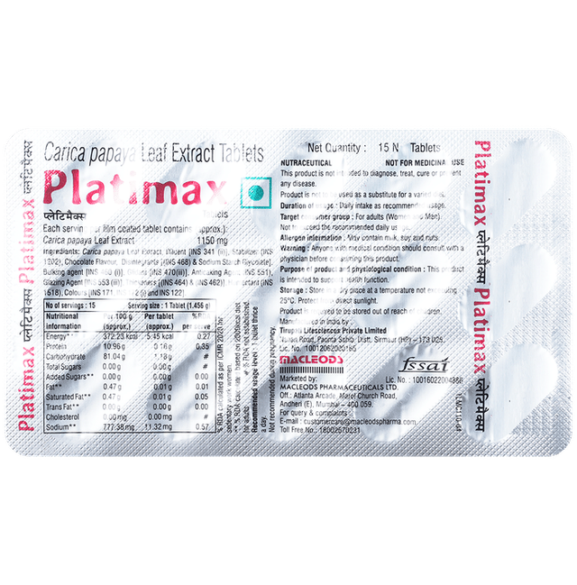 Platimax Tablet