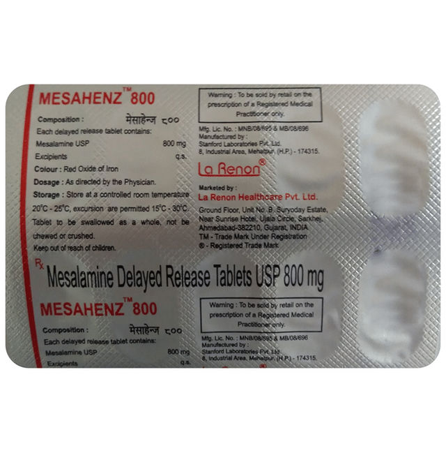 Mesahenz 800 Tablet
