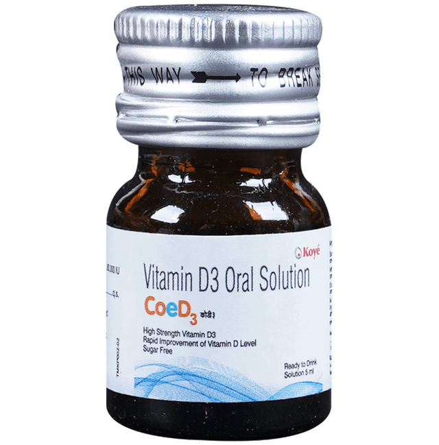 Coe D3 60000IU Oral Solution