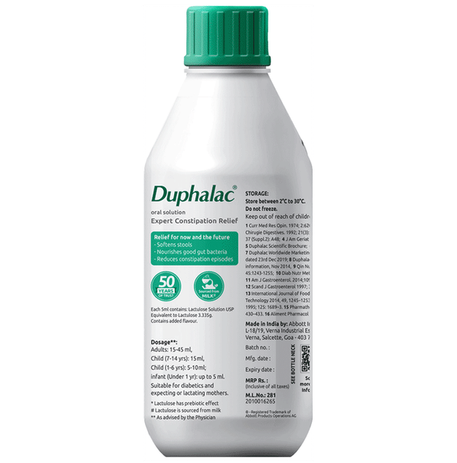 Duphalac Lemon Oral Solution 450mL 450 ml X 2 Combo