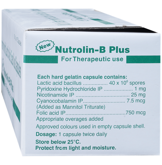 New Nutrolin B Plus Capsule 15