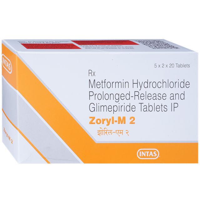 Zoryl M 2 Tablet PR