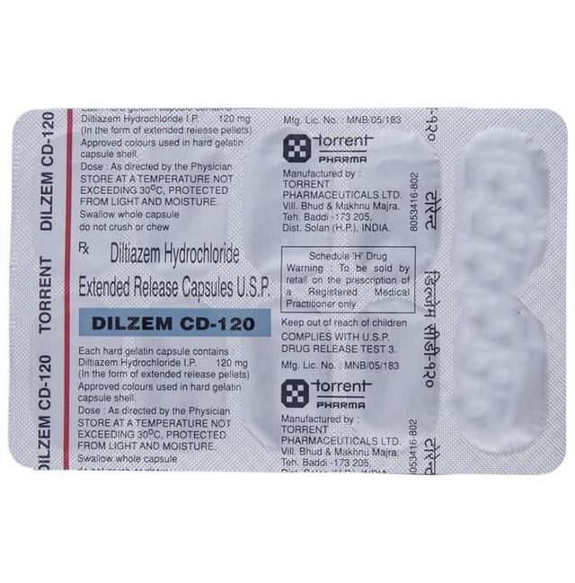 Dilzem Cd 120 Capsule Er