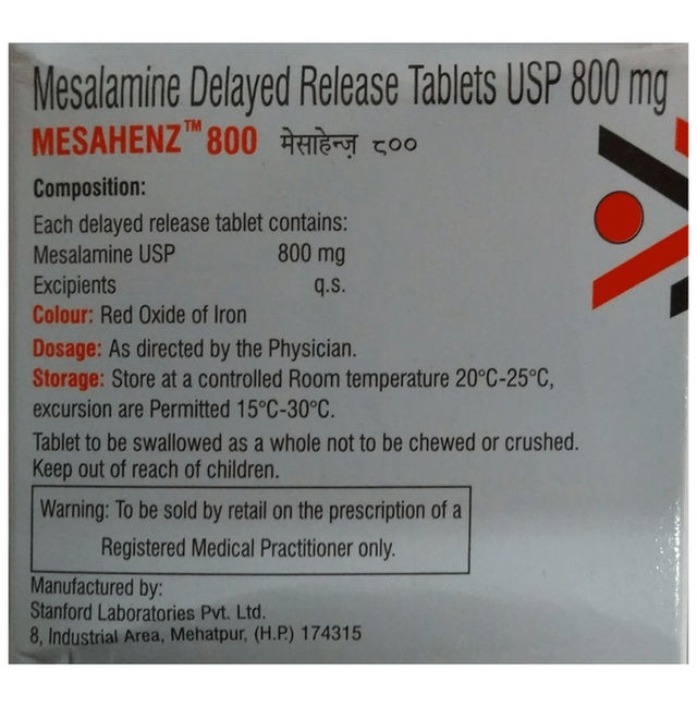 Mesahenz 800 Tablet