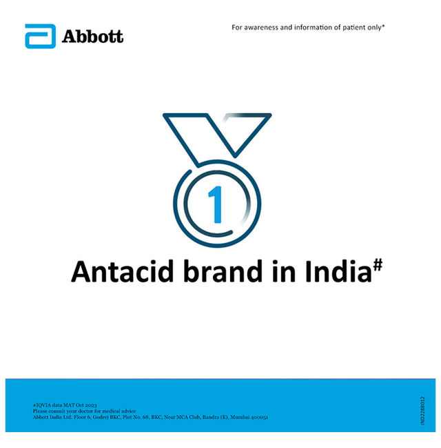 Digene Antacid Antigas Tablet Flavour Orange