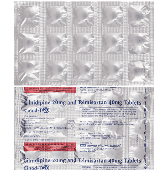 Cinod T 20 Tablet