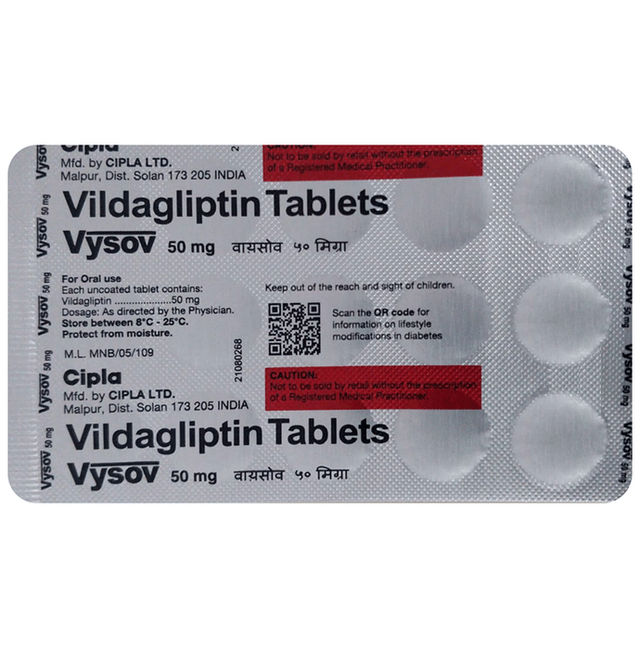 Vysov 50Mg Tablets