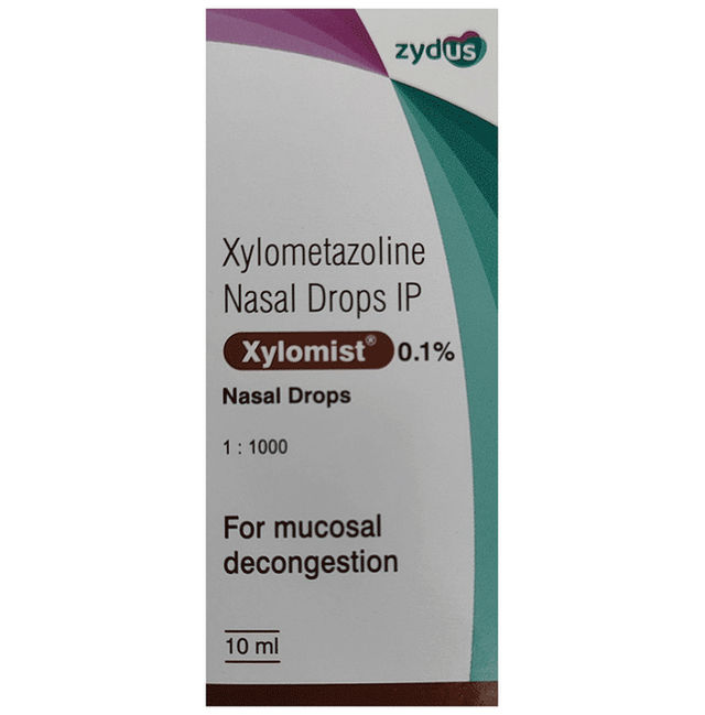 Xylomist 0.1% Nasal Drops