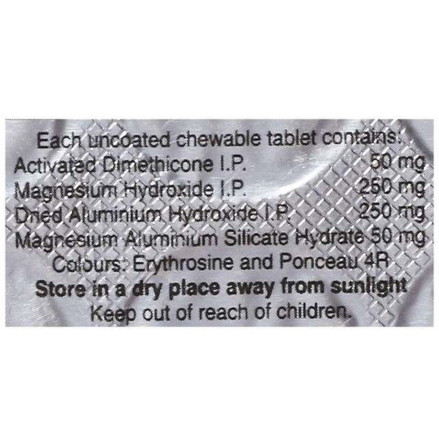 Gelusil Mps Chewable Tablet Mint