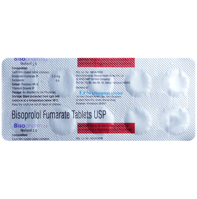 Bisopharm 2.5Mg Tablet