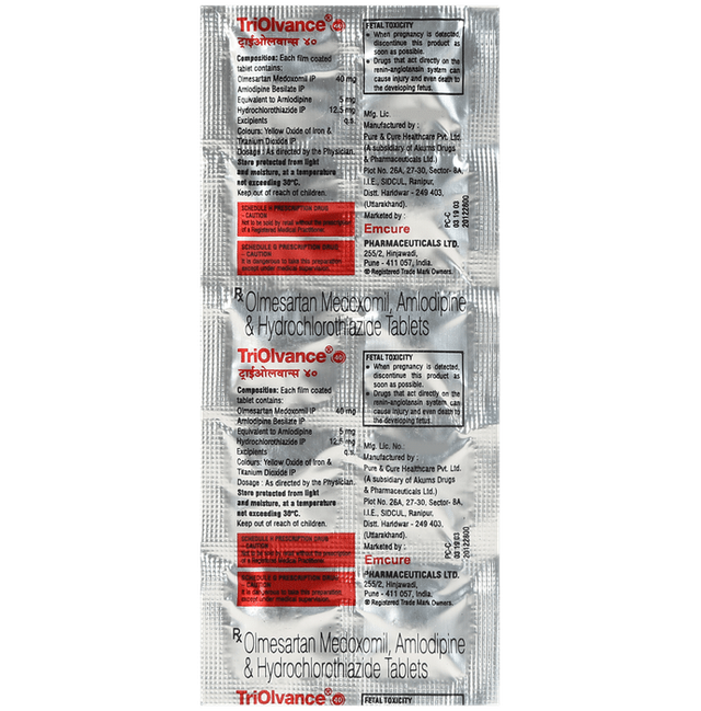Triolvance 40 Tablet