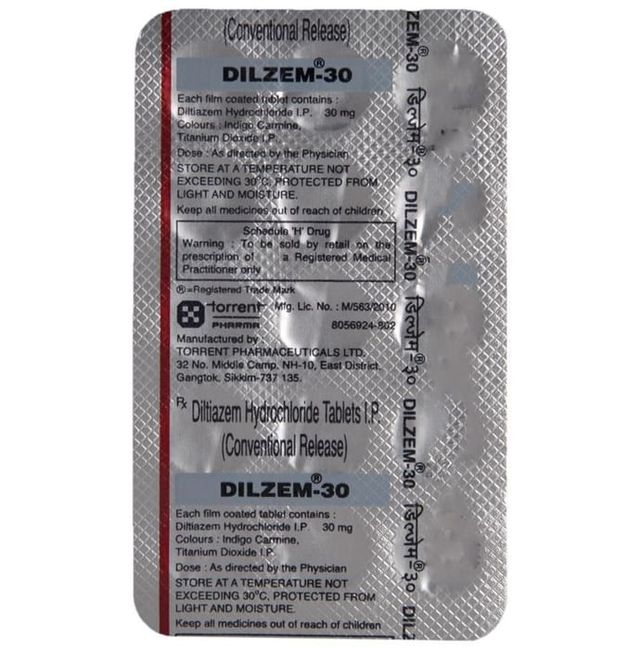 Dilzem 30 Tablet Cr
