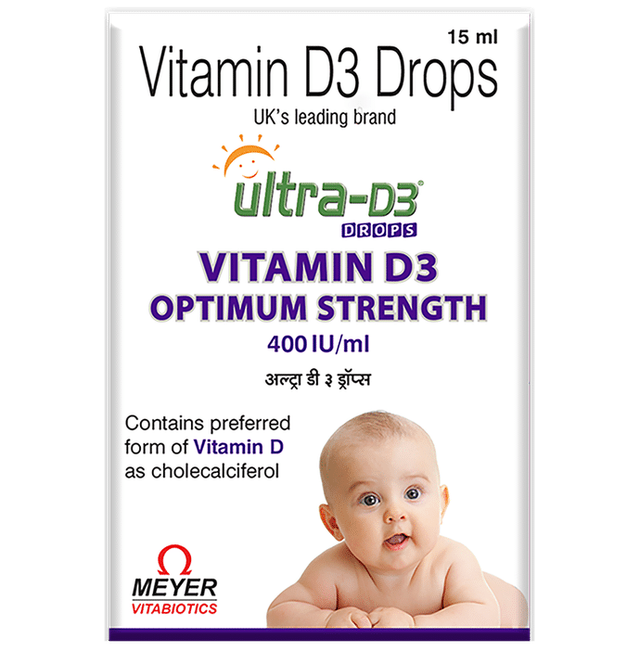 Ultra D3 Natural Pineapple Flavour 400iu Oral Drops
