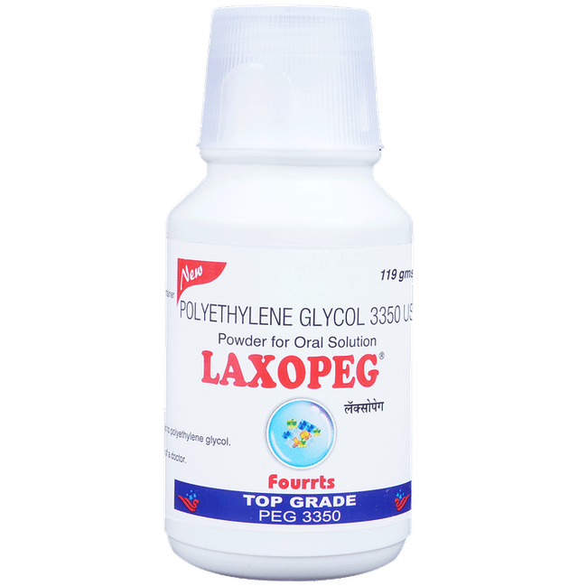Laxopeg Polyethylene Glycol 3350 Powder 119g