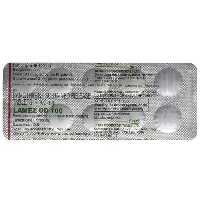 Lamez OD 100 Tablets SR
