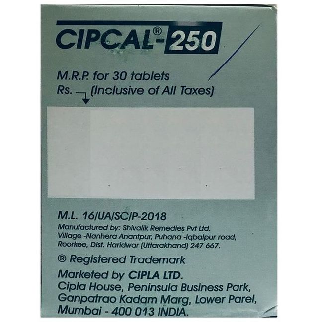 Cipcal 250 Tablet