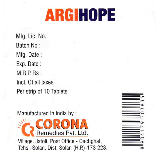 Argihope Tablet