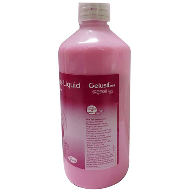 Gelusil MPS Original Oral Liquid Mint Sugar Free