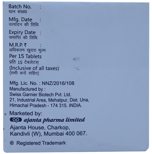Mpride 1 Tablets PR