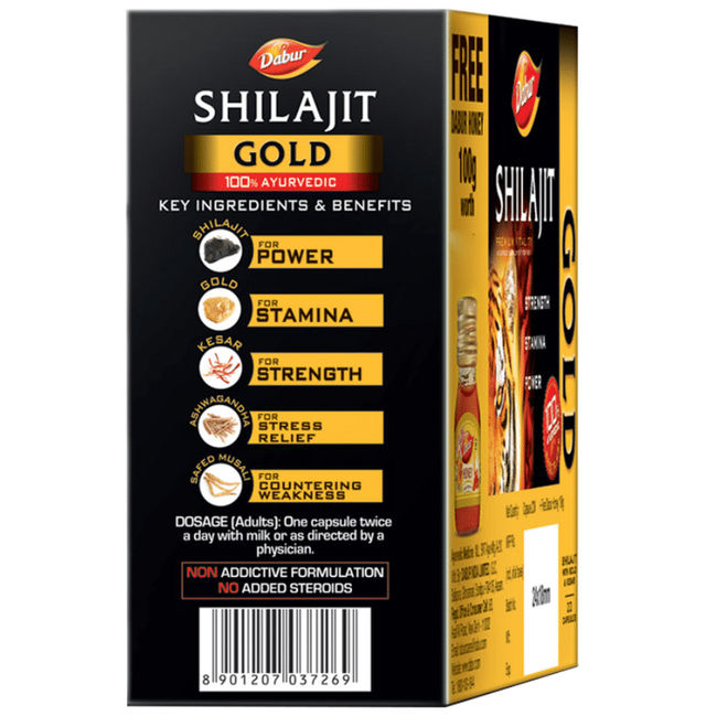 Dabur Shilajit Gold Capsule
