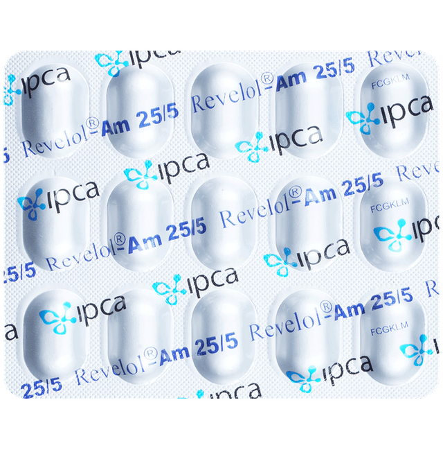 Revelol AM 25/5mg Tablet