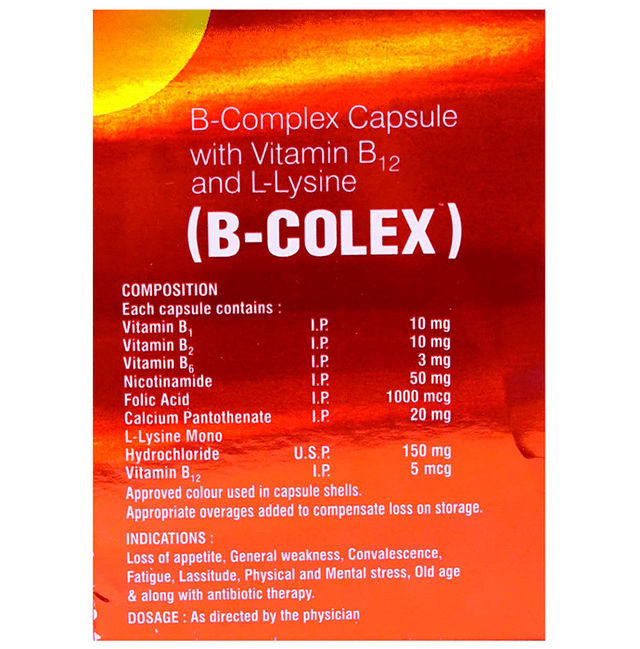 B Colex Capsule