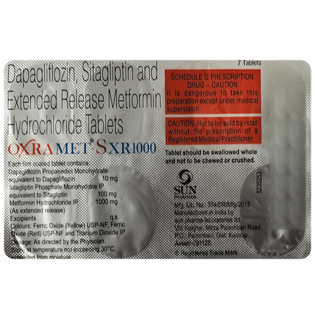 Oxramet S XR 1000 Tablet