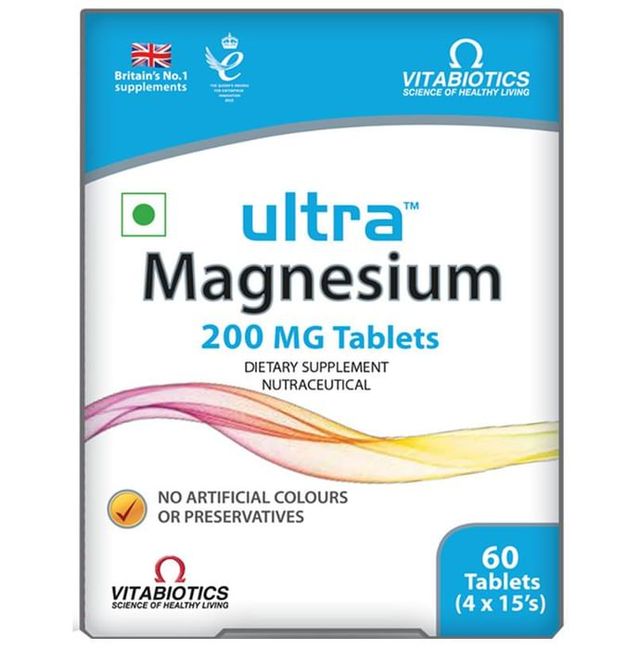 Ultra Magnesium 200mg Tablet
